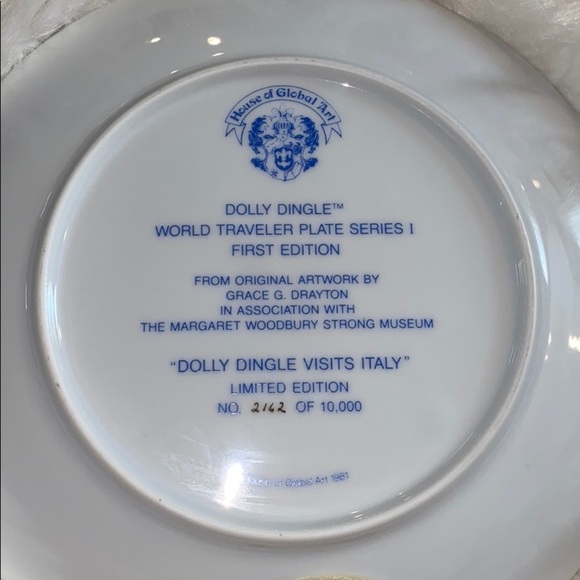 Vintage Dolly dingle plate - Picture 3 of 6